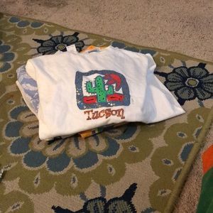 White Tucson tee